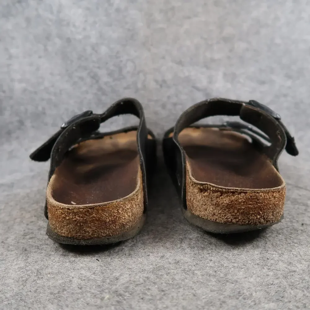 Birkenstock Shoes Womens 40 Sandals Slide Slip On Arizona Birko Flor Cork Casual - Picture 5 of 12